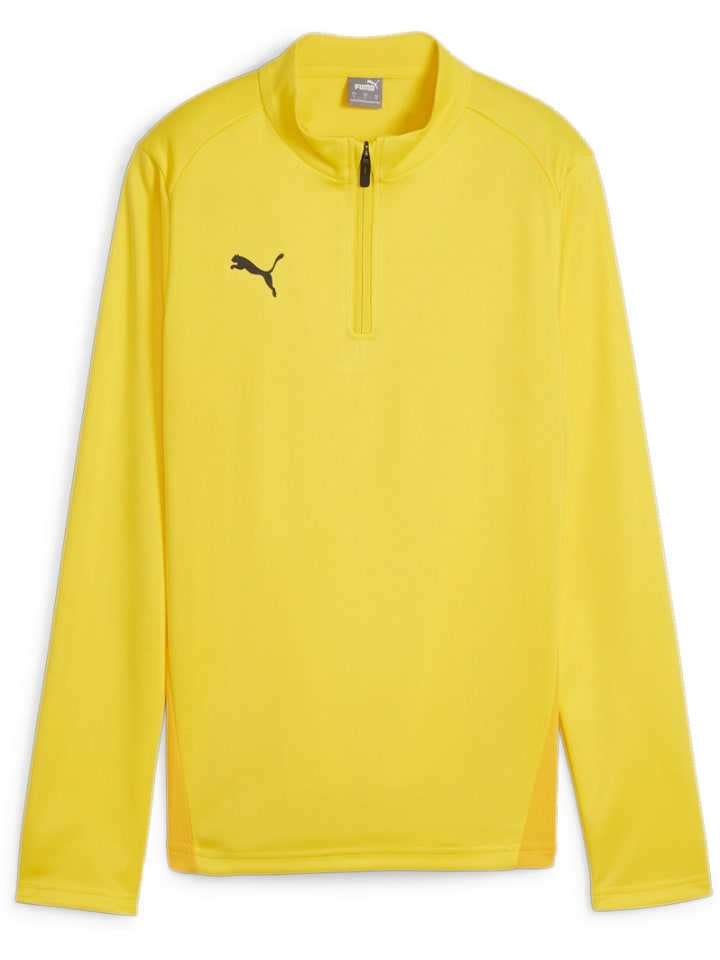 

Футболка TeamGoal Training 1/4 Zip Top Wmn желтого цвета Puma, Желтый, Футболка TeamGoal Training 1/4 Zip Top Wmn желтого цвета Puma