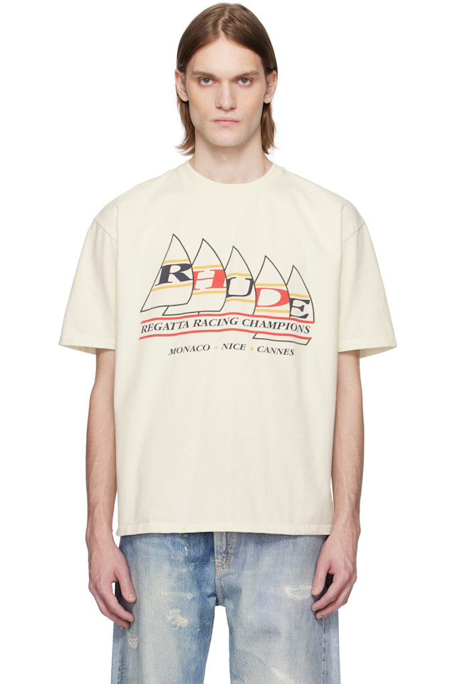 

Футболка Rhude Regatta Champions Rhude, белый