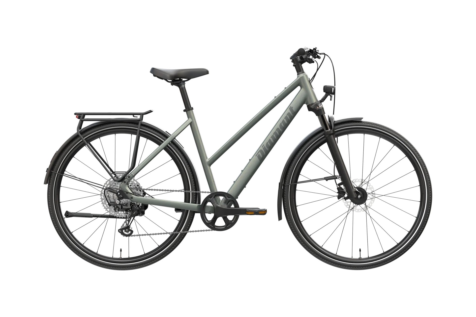 

Трекинговый велосипед Diamant Mahon trip plus - 28 дюймов - trapez - 2026, grün | heugrün