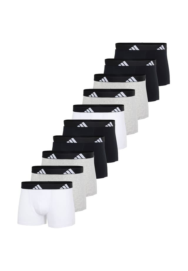 

Ретро шорты/брюки 10 шт. в упаковке активный гибкий хлопок Adidas, мультиколор