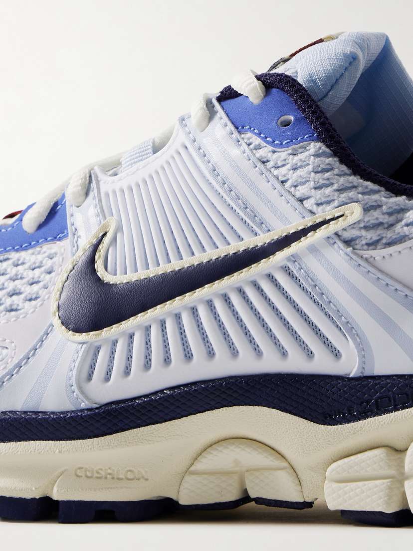 Кроссовки Zoom Vomero 5 из кожи и сетки с резиновой отделкой Nike, голубой — фото 4