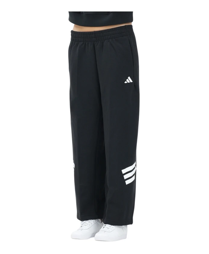 

Спортивные будущие иконы: брюки с тремя полосками Adidas, черный