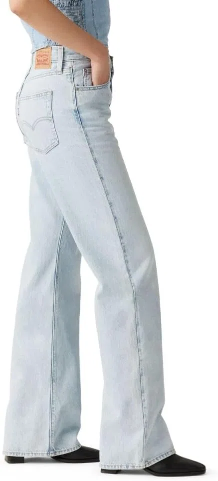 Джинсы Levi's 94 Baggy Bootcut, светло-голубой — фото 3