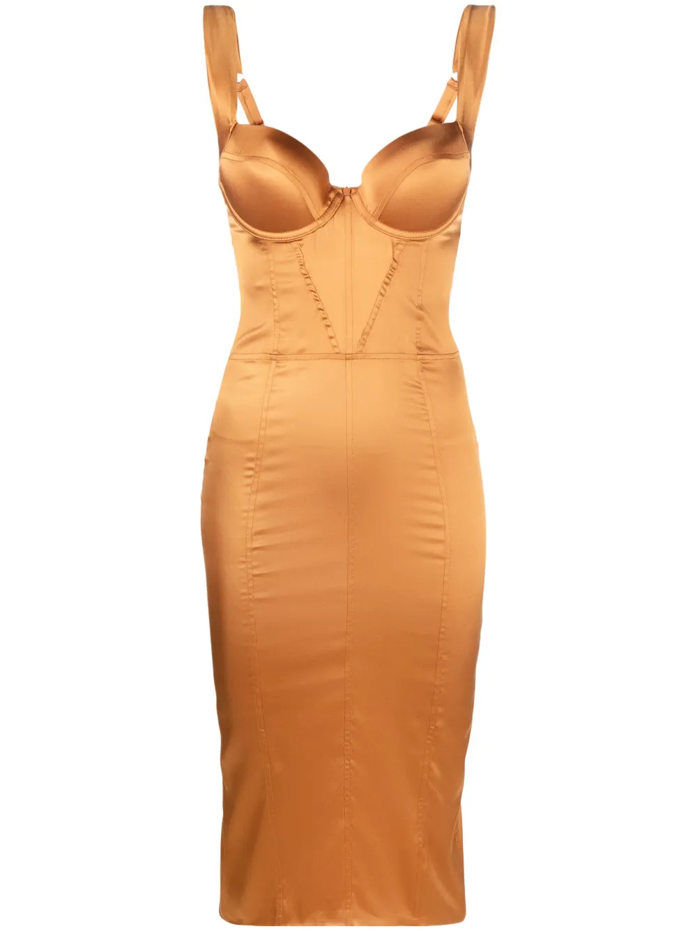 

Короткое платье с корсетом Noire Swimwear, оранжевый