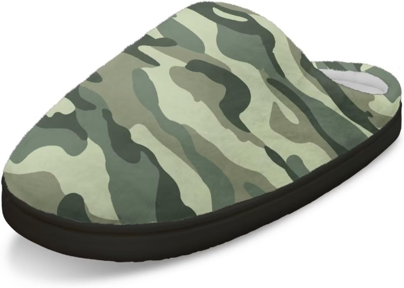 

Домашние тапочки для женщин и мужчин, размеры 4-12, плюшевые, ультрамягкие, уютные, без шнурков Fuojuvelie, зеленый