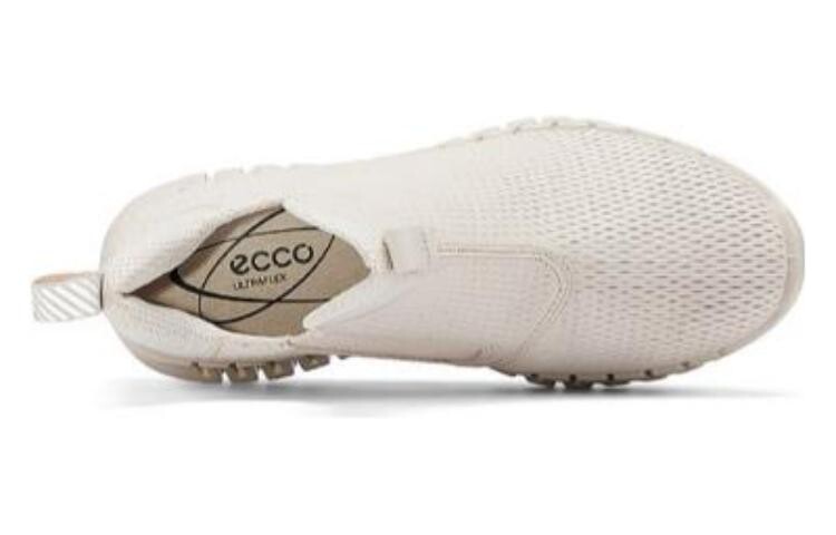 Кроссовки ecco Lifestyle Shoes Women's Low-top Beige, бежевый — фото 3