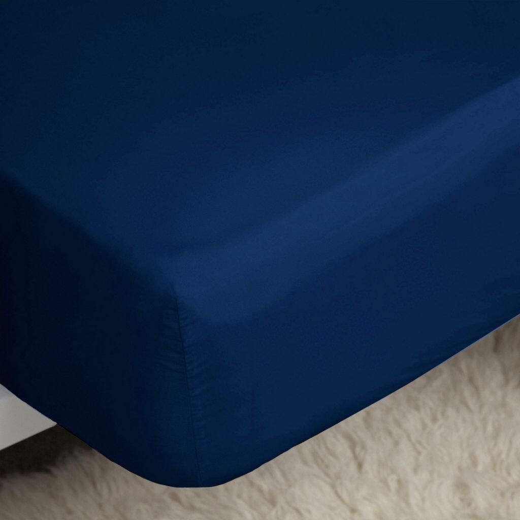 

Простыня Belledorm Easy Care из перкаля BM171 (одинарная) (Темно-синий)