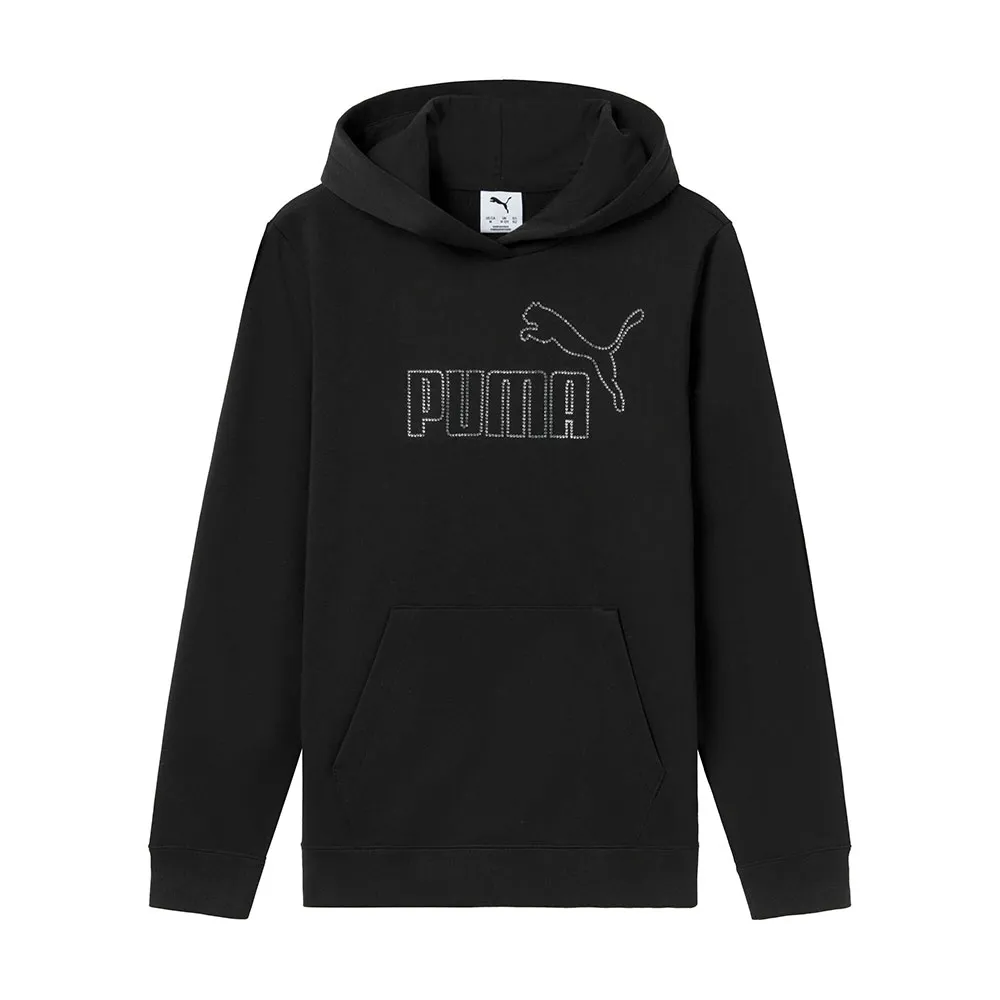 

Худи Puma Ess со стразами, черный