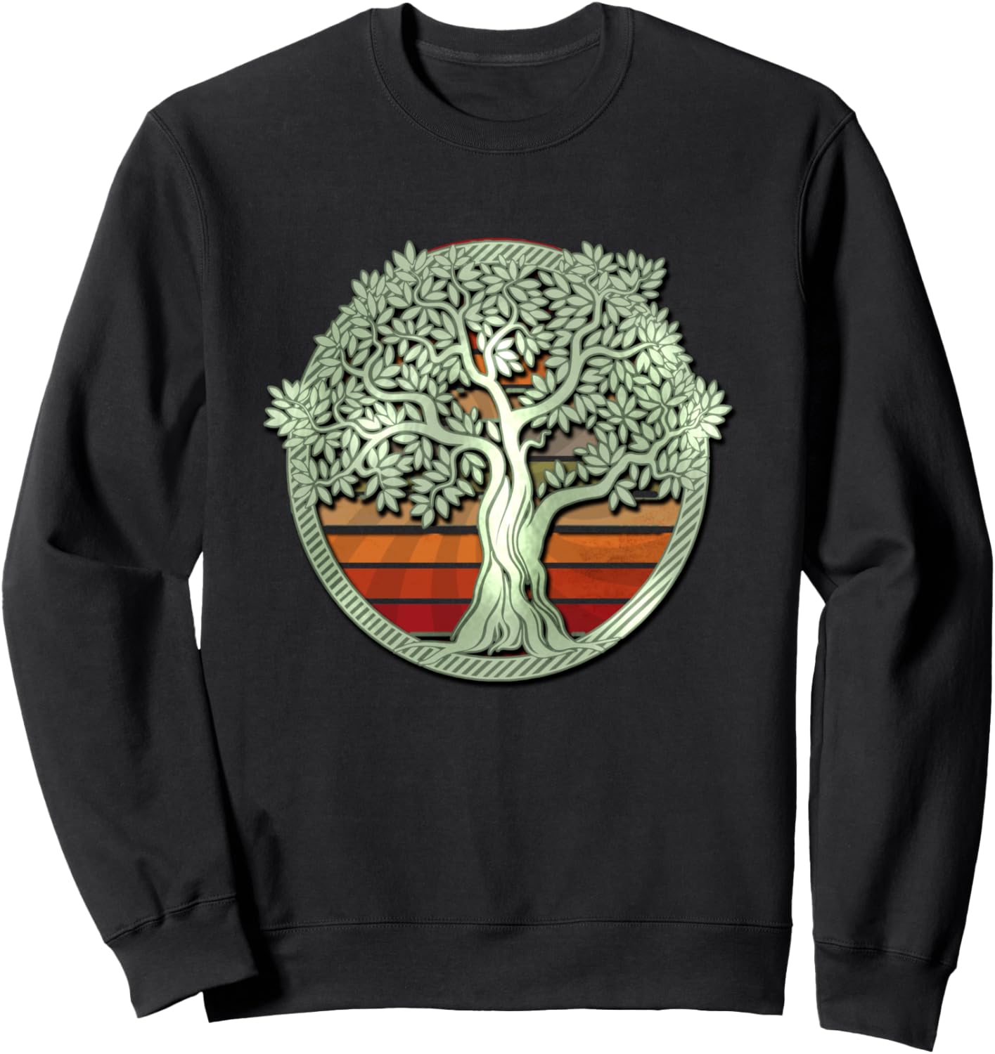 

Толстовка «Древо жизни» шалфейно-зеленого цвета Tree Of Life Wisdom Nature Trees Tees By Scarebaby, Зеленый, Толстовка «Древо жизни» шалфейно-зеленого цвета Tree Of Life Wisdom Nature Trees Tees By Scarebaby