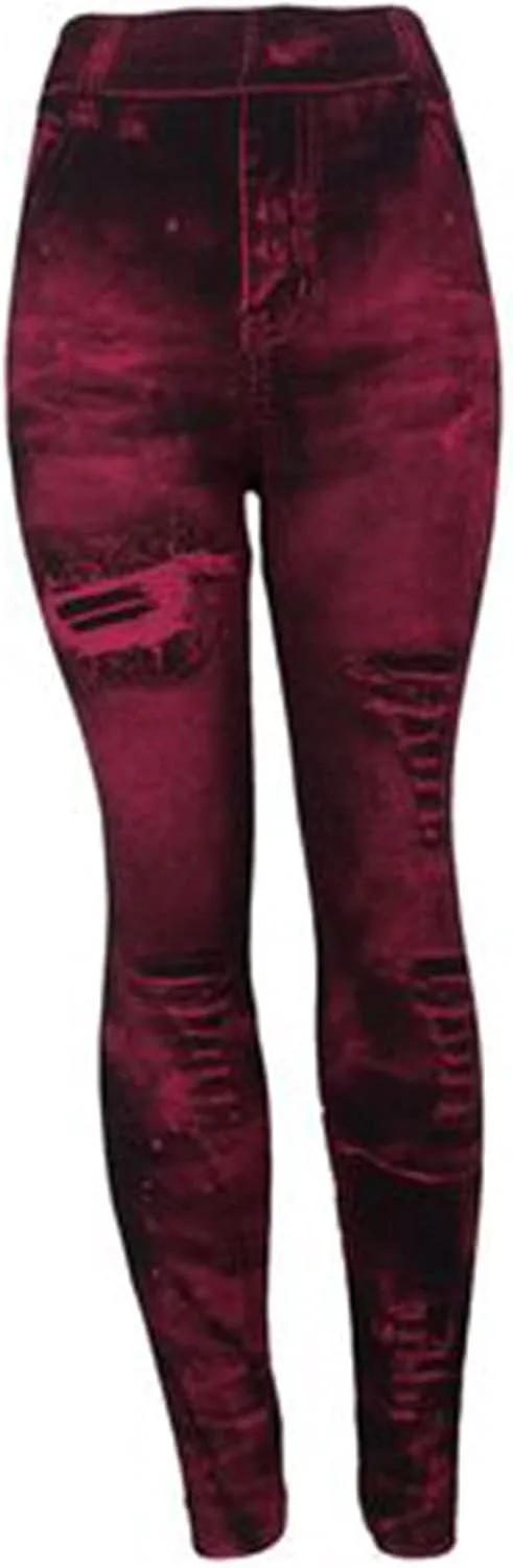 

Женские джинсы-леггинсы с высокой талией, утягивающие и подтягивающие