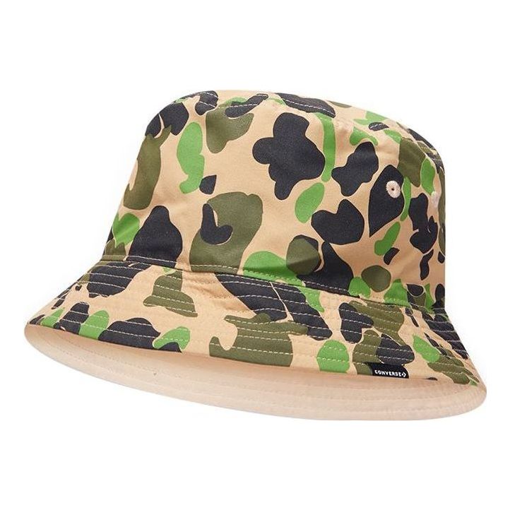 

Бейсболка Converse Reversible Camo Bucket Hat 'Camo Green', оливкого-зеленый