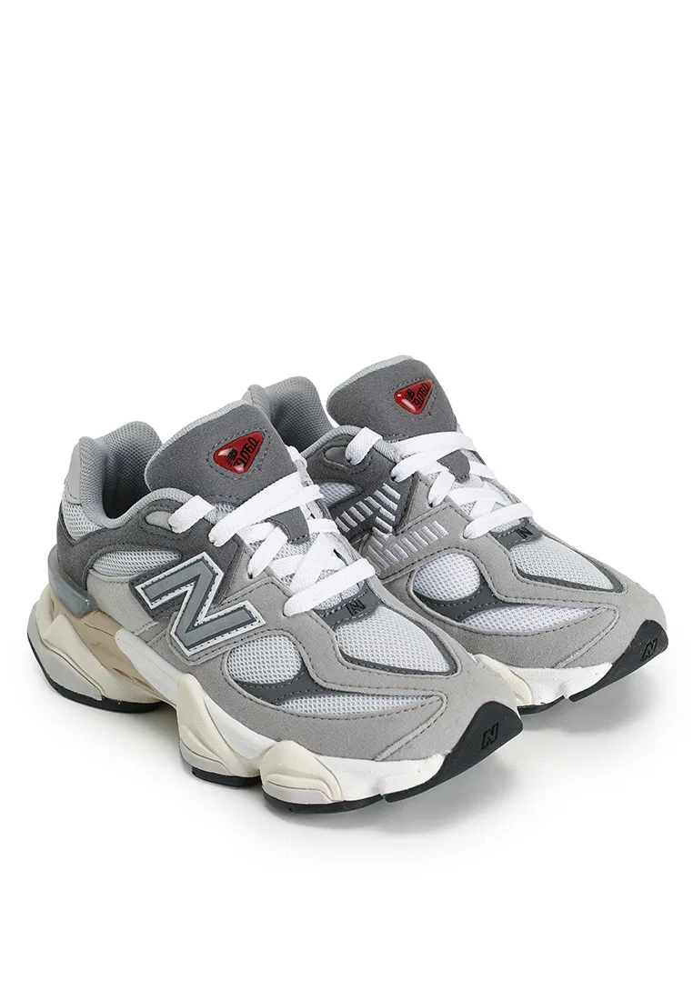 Кроссовки детские Lifestyle, модель 9060 New Balance, серый — фото 2