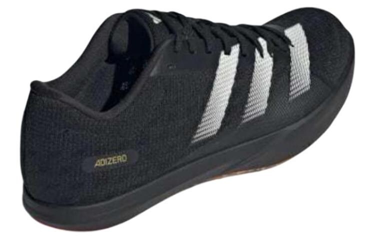 Кроссовки adidas Adizero Long Jump Training Shoes Men Low-top Black/White, черный/белый — фото 4