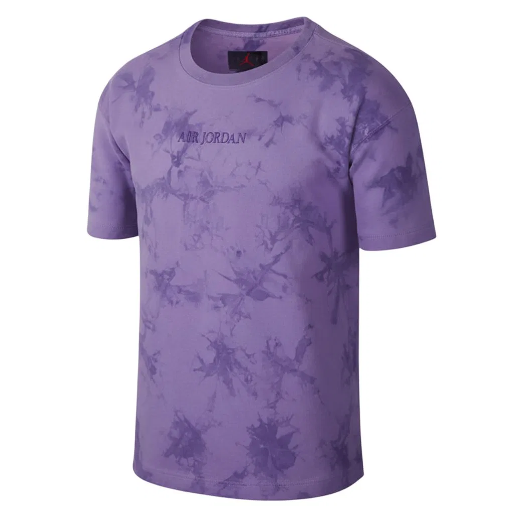 Футболка мужская purple crew neck moderate Jordan
