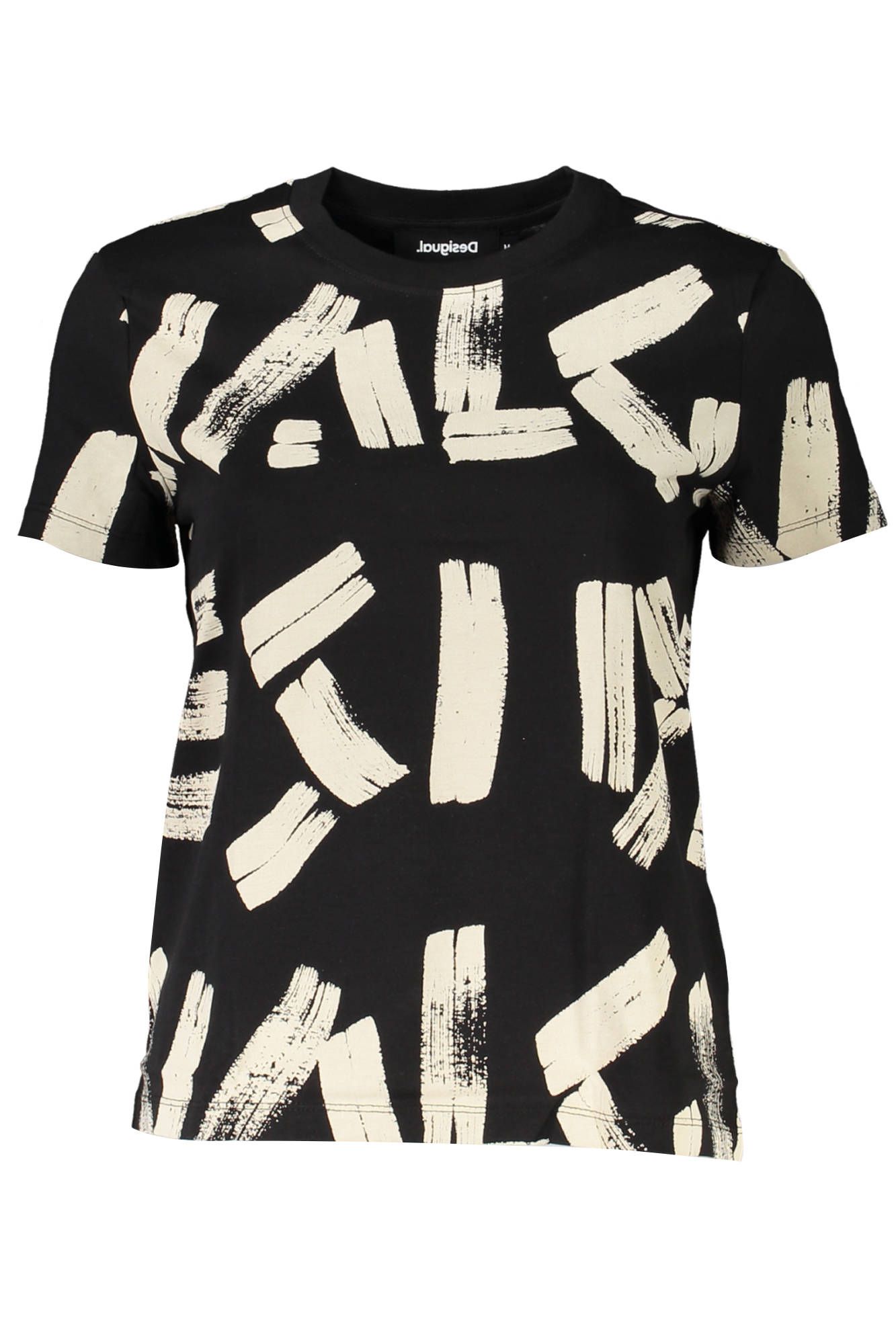 

Черный хлопковый женский топ Desigual