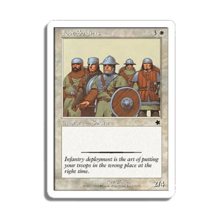 

CCG Пехотинцы (К), MTG - Starter Series (1999)