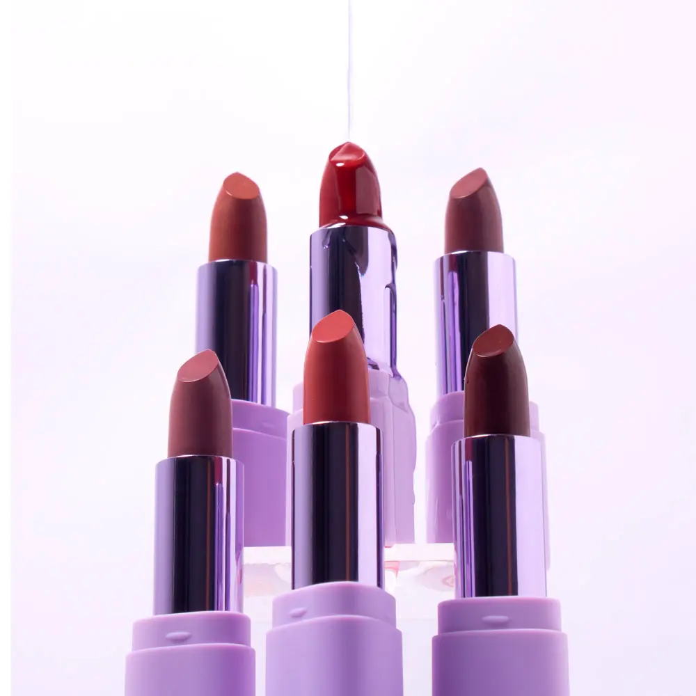 Помада для губ Mood booster creamy barra de labios hidratante Lylak, цвет Positivity, 3 гр. — фото 4