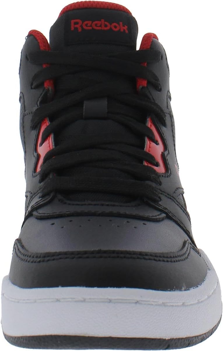 Кроссовки Reebok BB4500 Court для мальчиков (малыши/старшие дети), белый/черный/красный — фото 3