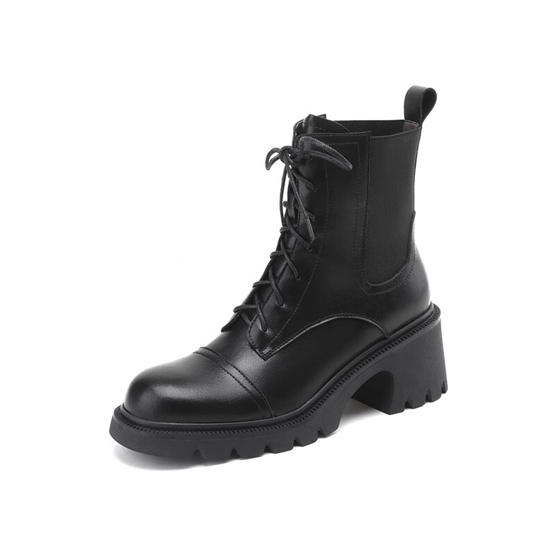 

Ботинки Martin Boot женские Raphael Sona, цвет Black Fleece-lined