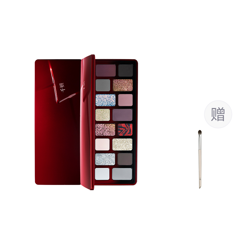 

Палитра теней для век Natural Main Actor, 16 цветов Легко растушевывается Подчеркивает цвет лица и взгляда Qianee, #09 fleeting life-twilight rose plate