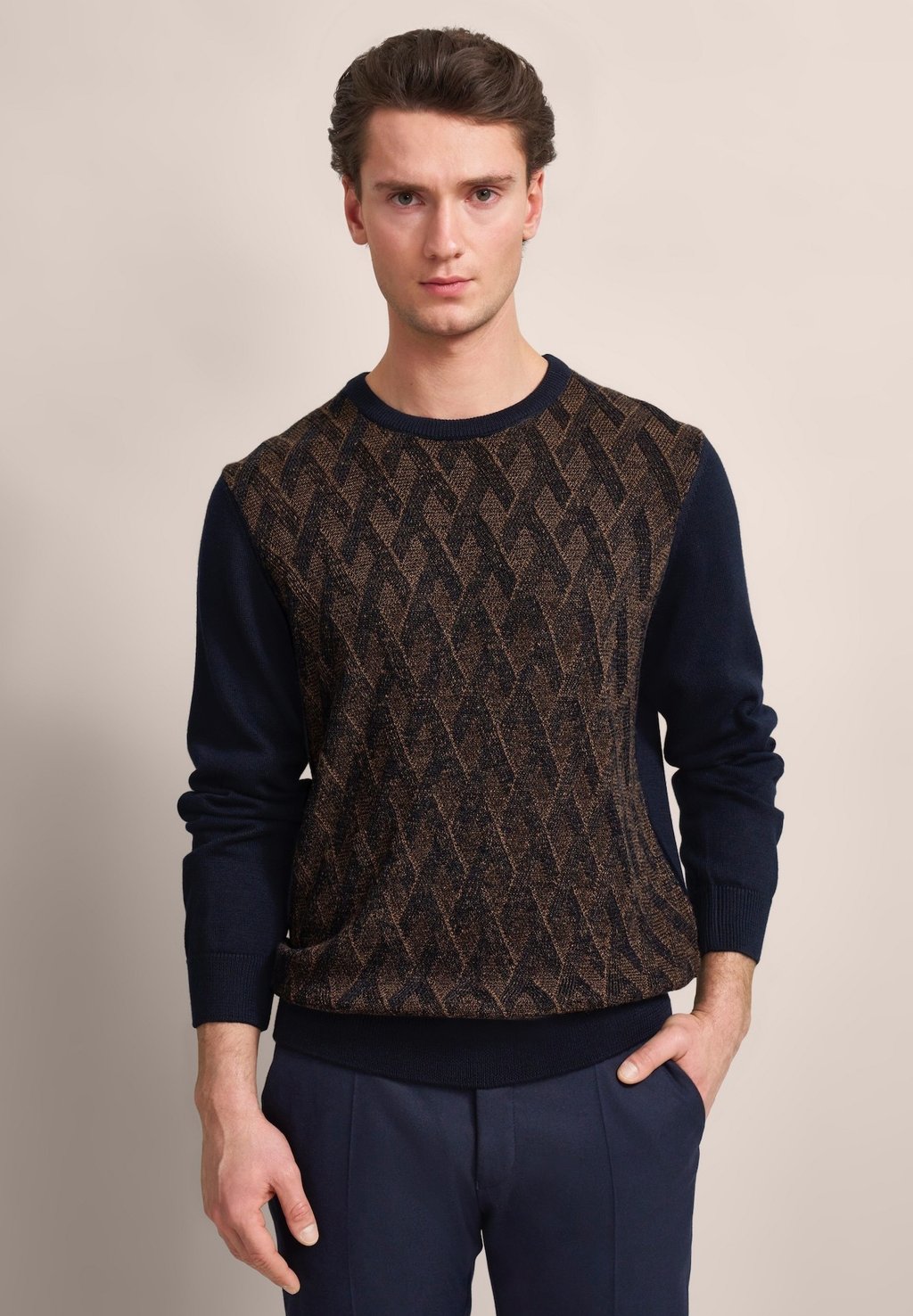 

Джемпер REGULAR FIT bugatti, коричневый