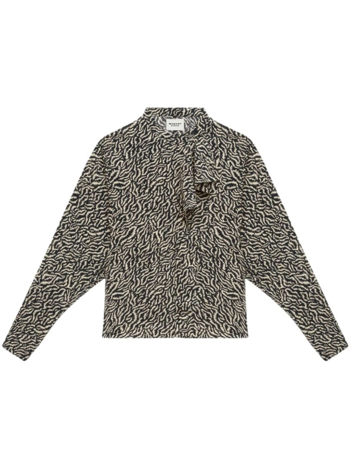 

MARANT ÉTOILE вильда блузка, черный