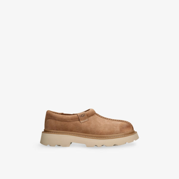 

Тапочки Ugg Tasman lug с мехом, коричневый