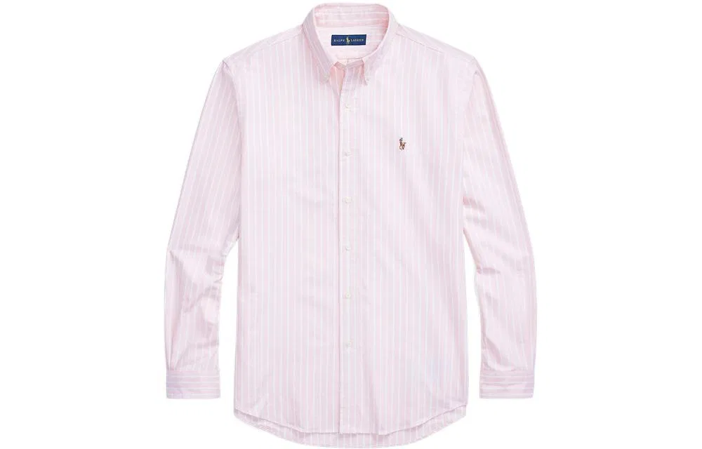 Рубашка мужская розовая Polo Ralph Lauren
