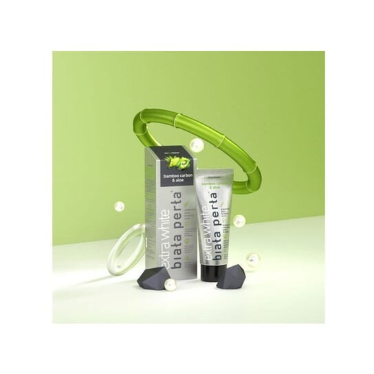 

Зубная паста White Pearl Bamboo Carbon + Алоэ 75мл, Vitaprodukt