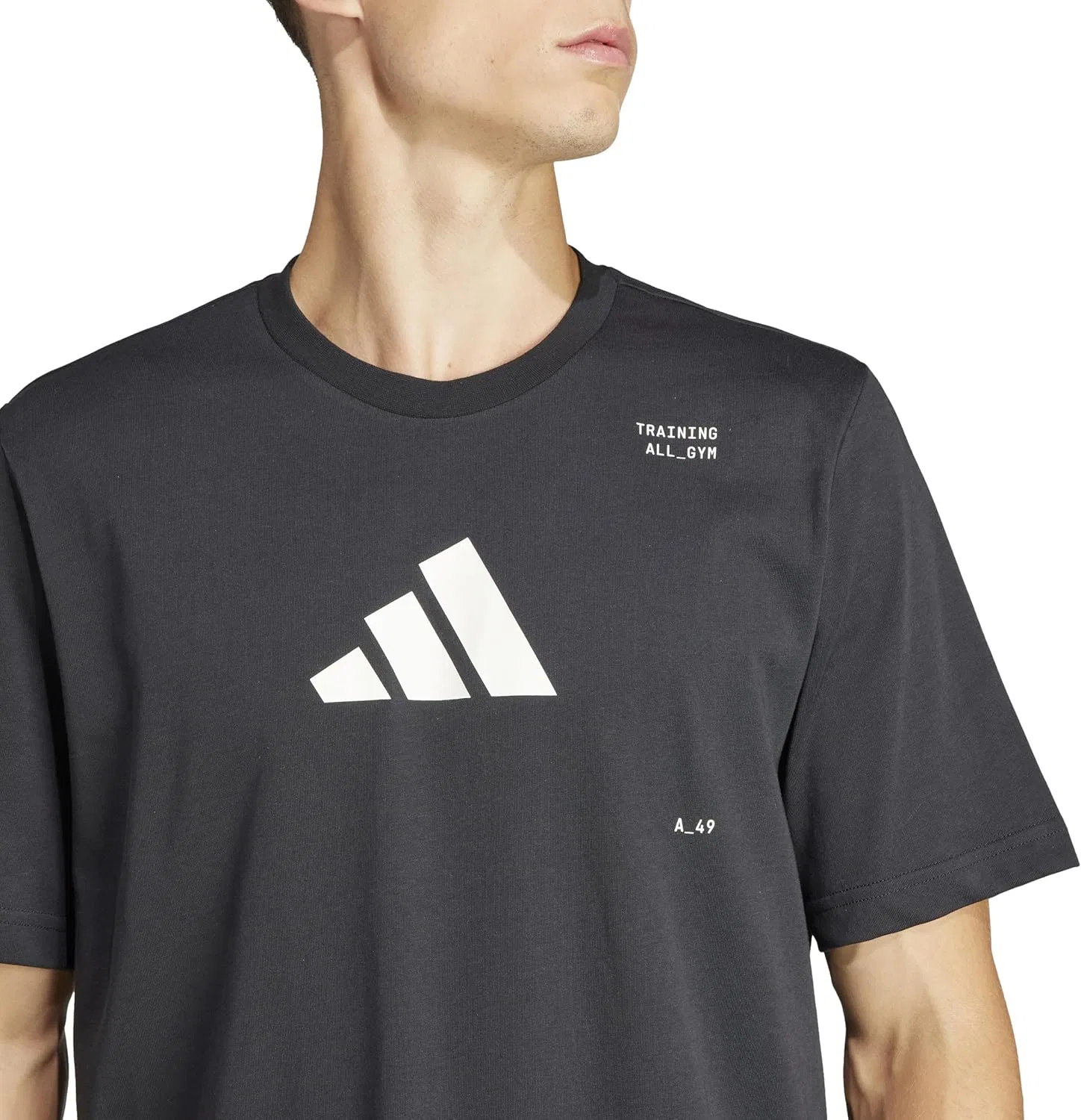 Футболка adidas Aeroready, черный — фото 4