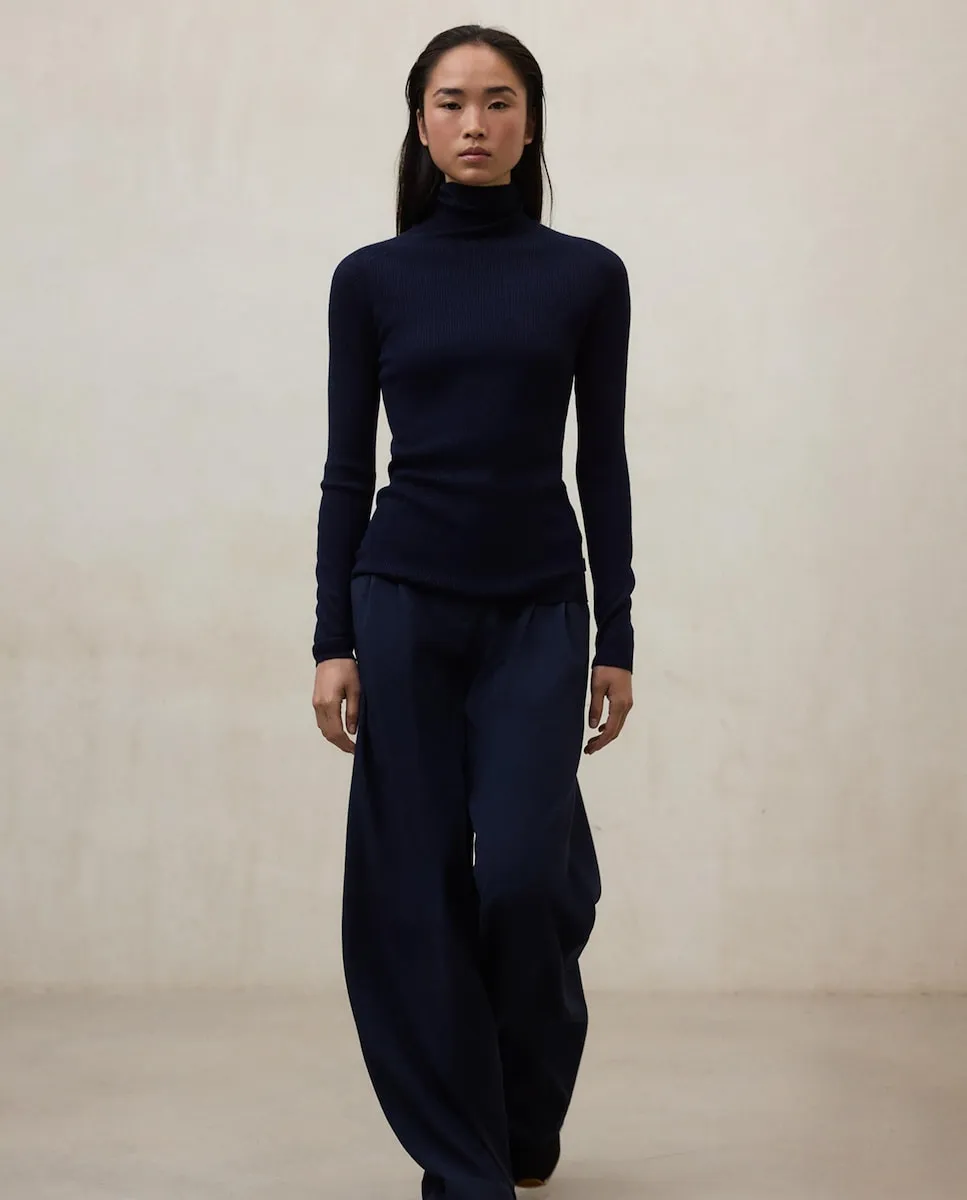 

Женские брюки со застежкой на пуговицу и молнию Ecoalf, синий