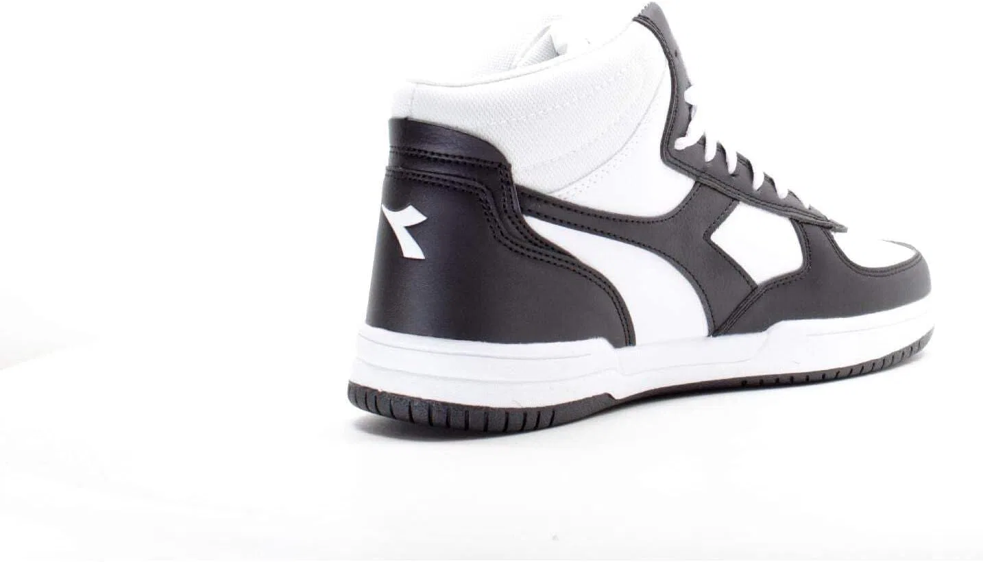 Гимнастические кроссовки Diadora Unisex Raptor Mid, 3-White Black — фото 4