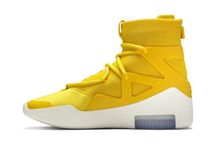 Кроссовки Nike Air Fear Of God 1 'The Atmosphere', желтый — фото 3