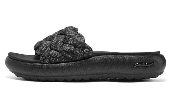 Тапочки arch fit Skechers, черный — фото 2