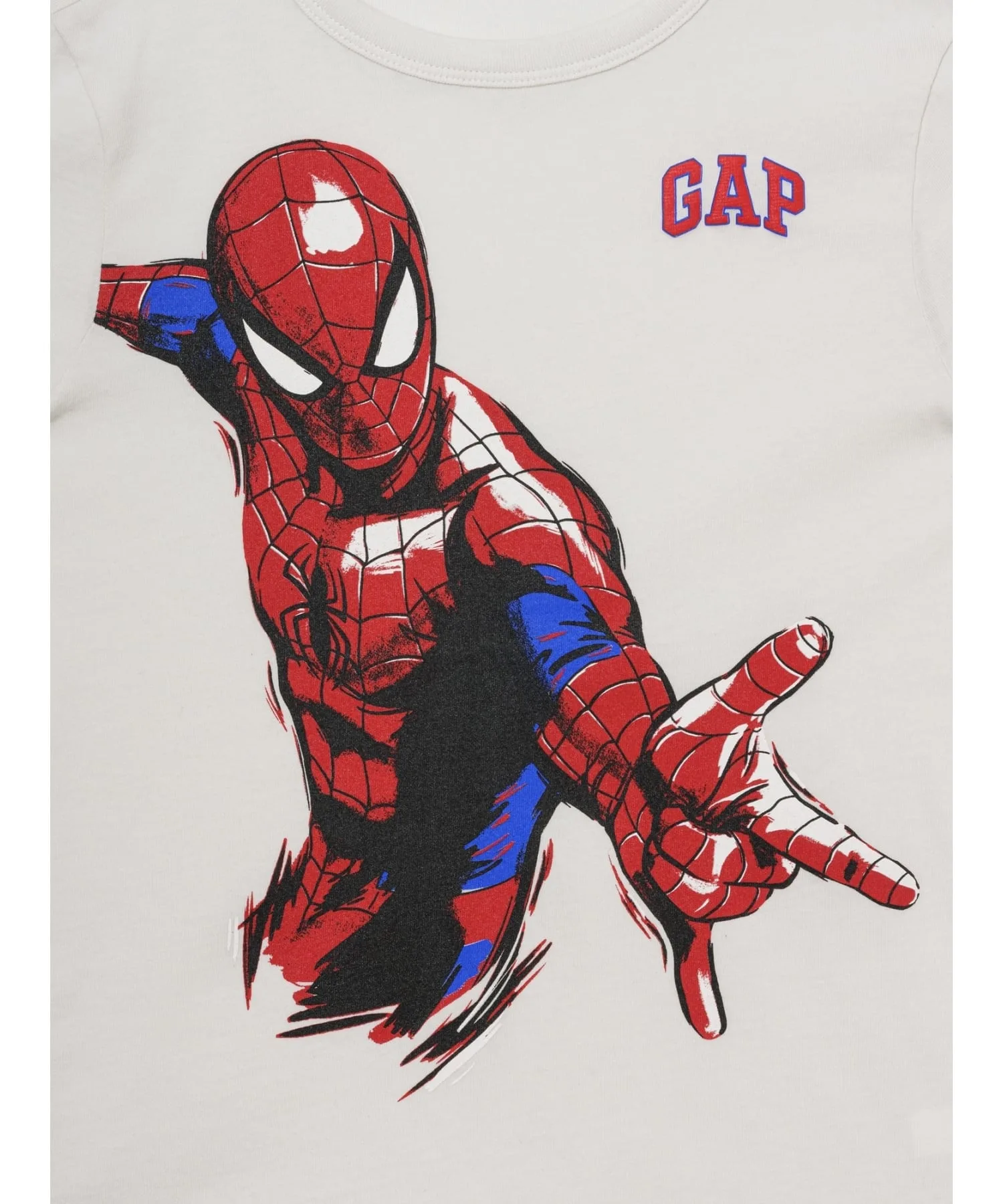 (K) Футболка с графическим принтом (детская) GAP, SPIDERMAN_LOGO — фото 3