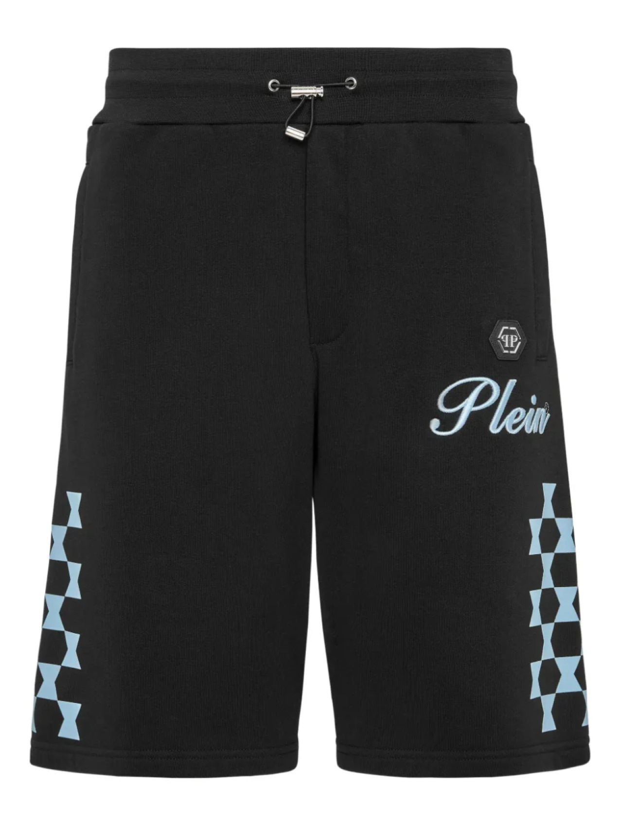 

Шахматные шорты Philipp Plein, черный
