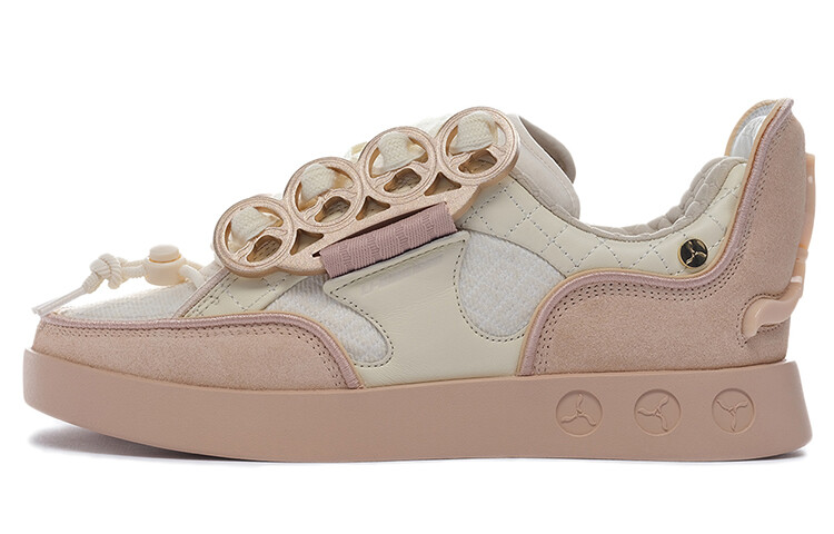 

1990 Скейтбордические туфли женские низкие Pale Ancient Yellow/Smoothie Brown Li-Ning 1990