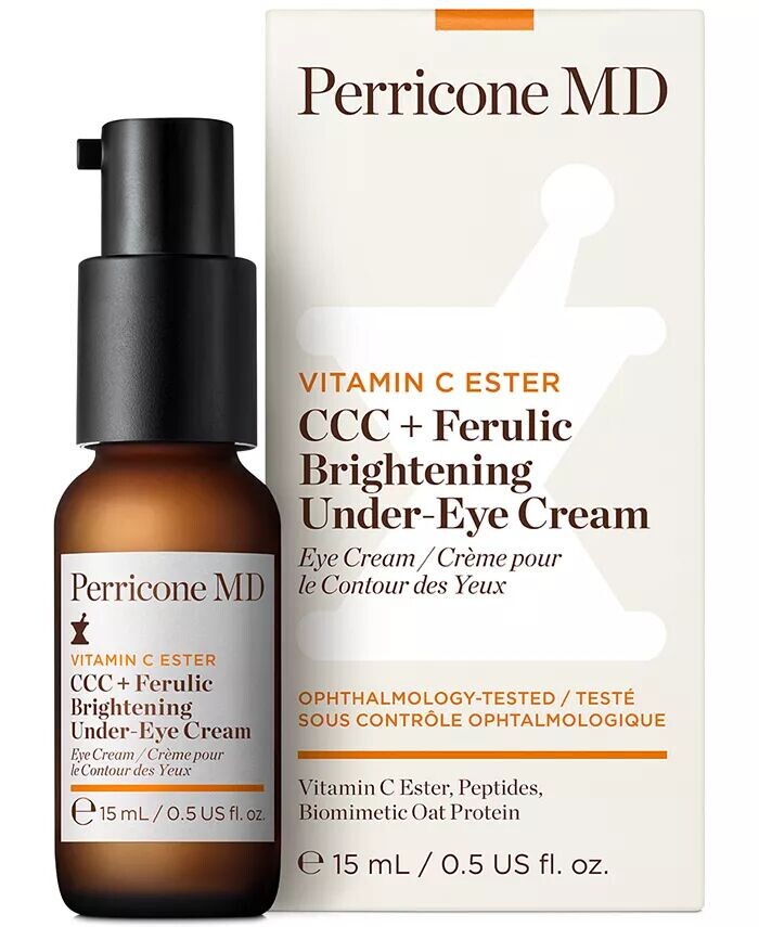 Крем для лица Perricone Md — Эстер витамина С CCC + осветляющий под глазами с феруловой кислотой — фото 4