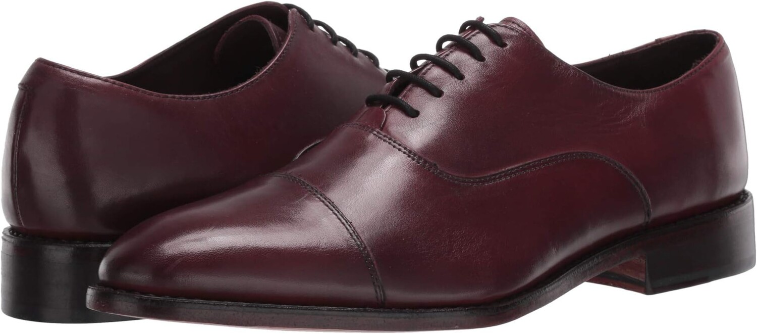 

Оксфорды Clinton Cap Toe Oxford Anthony Veer, цвет Oxblood