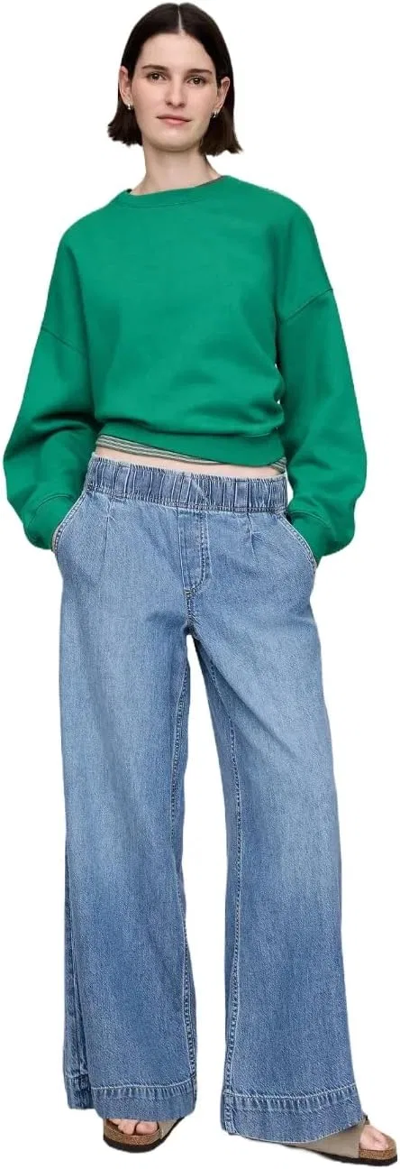 Джинсы свободные GAP, Medium Indigo