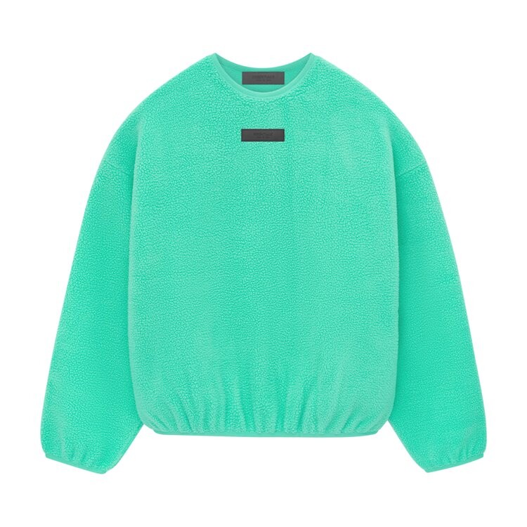 

Толстовка Fear Of God Essentials Fear of God Essentials Polar Fleece Crewneck, зеленый
