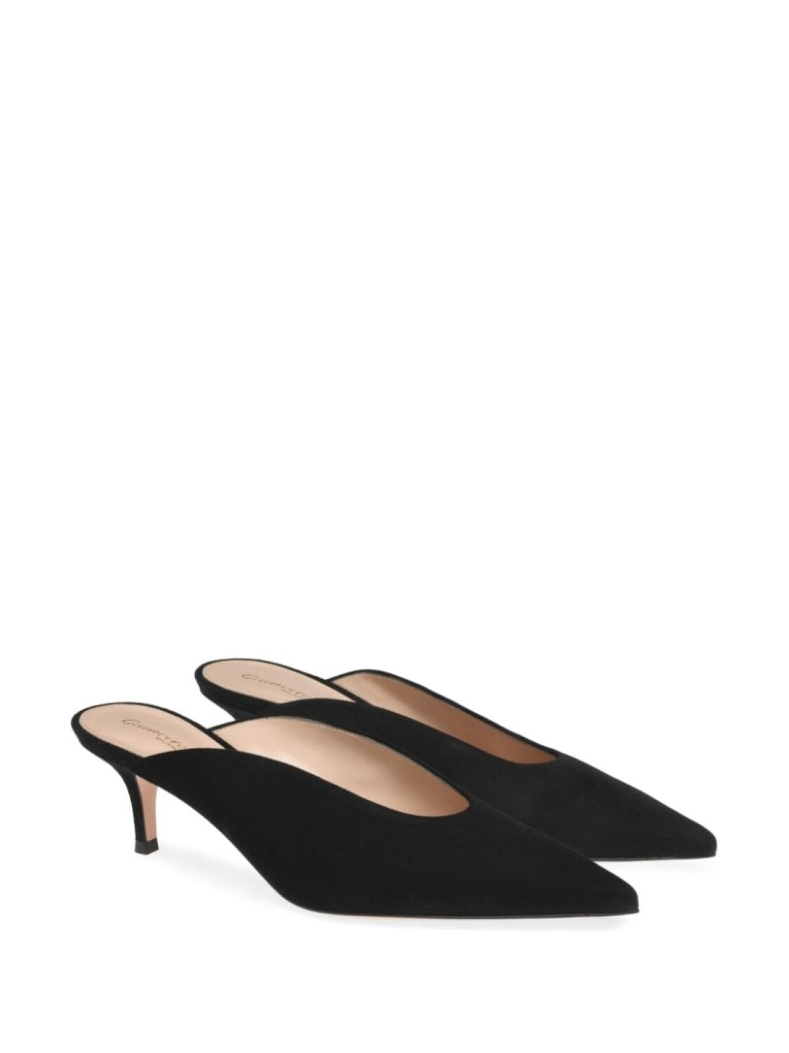 

Gianvito Rossi замшевые мюли, черный