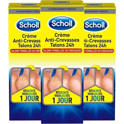 

Scholl Сухой крем для ног против проколов для пяток 60мл