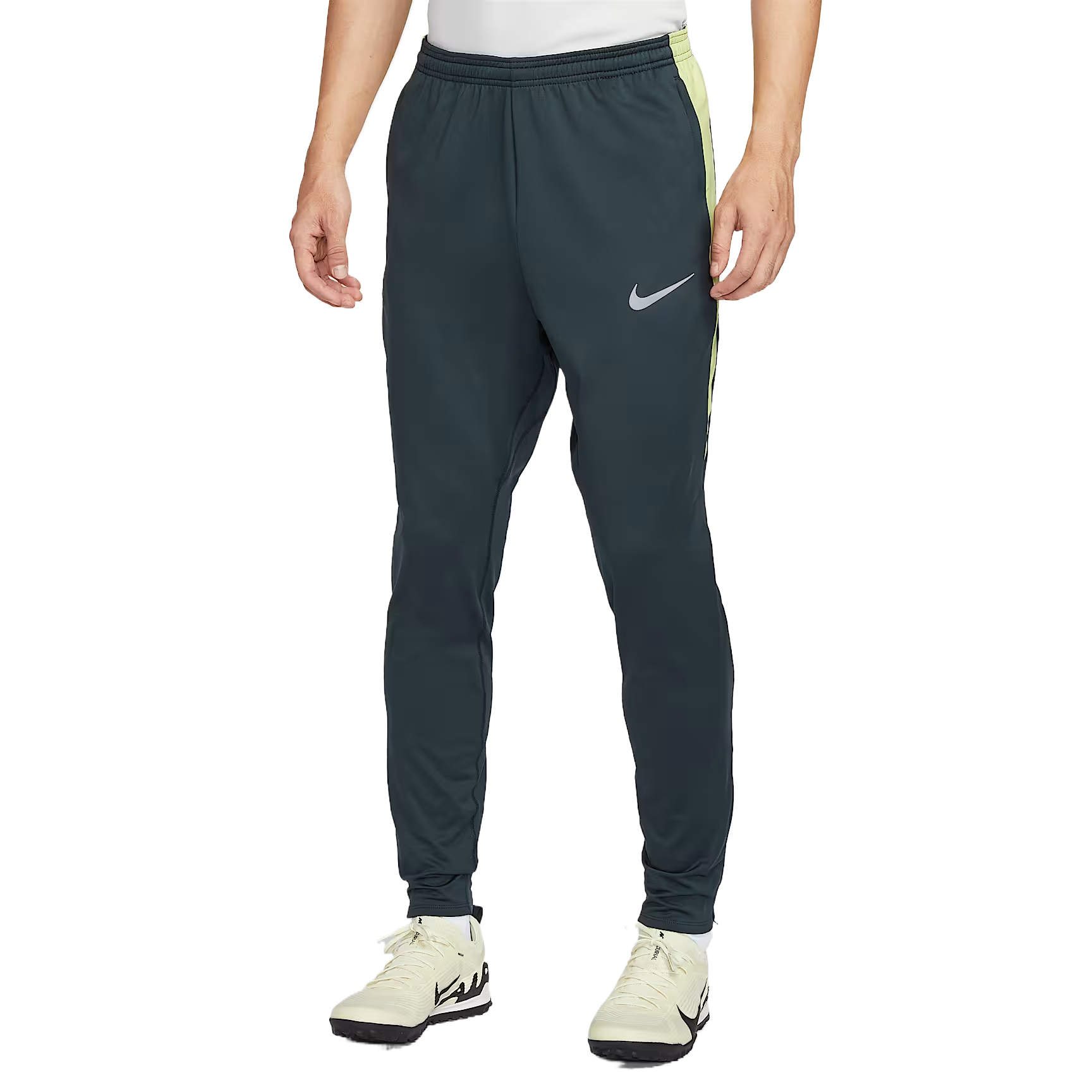 

Футболка Therma FIT Soccer Bottom Men's Nike, зеленый/серый