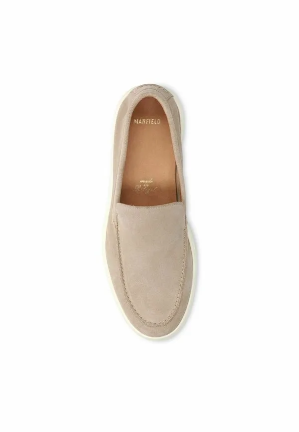 Мокасины Manfield, Beige — фото 3