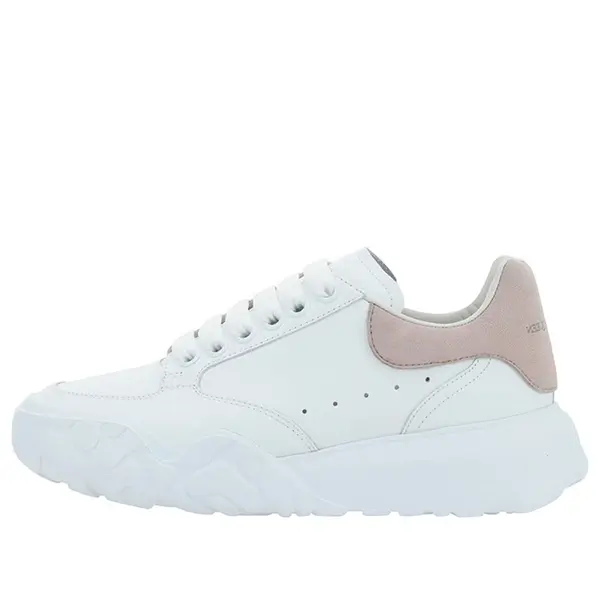 Кроссовки oversized court trainer 'white patchouli' Alexander Mcqueen, белый