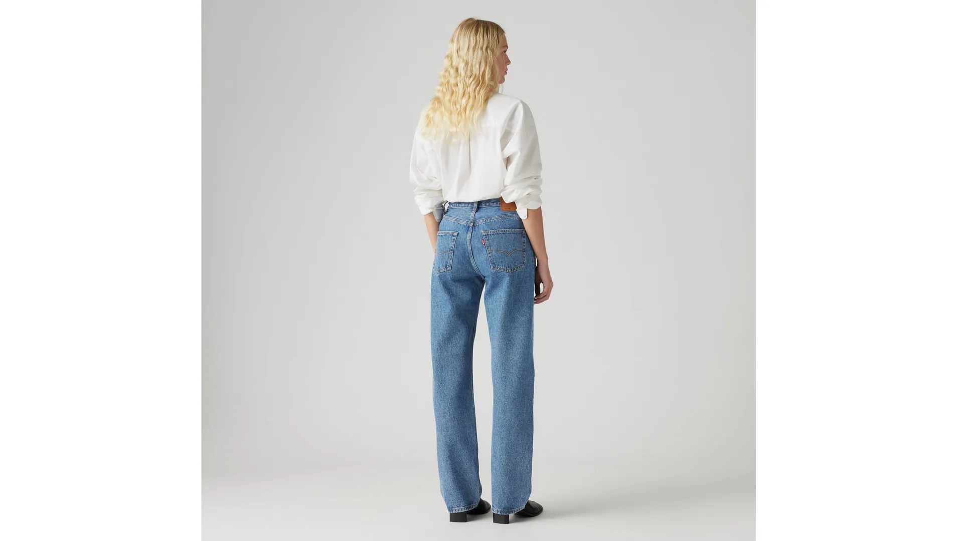 Джинсы Levi's 501 '90s, средне-синий — фото 3