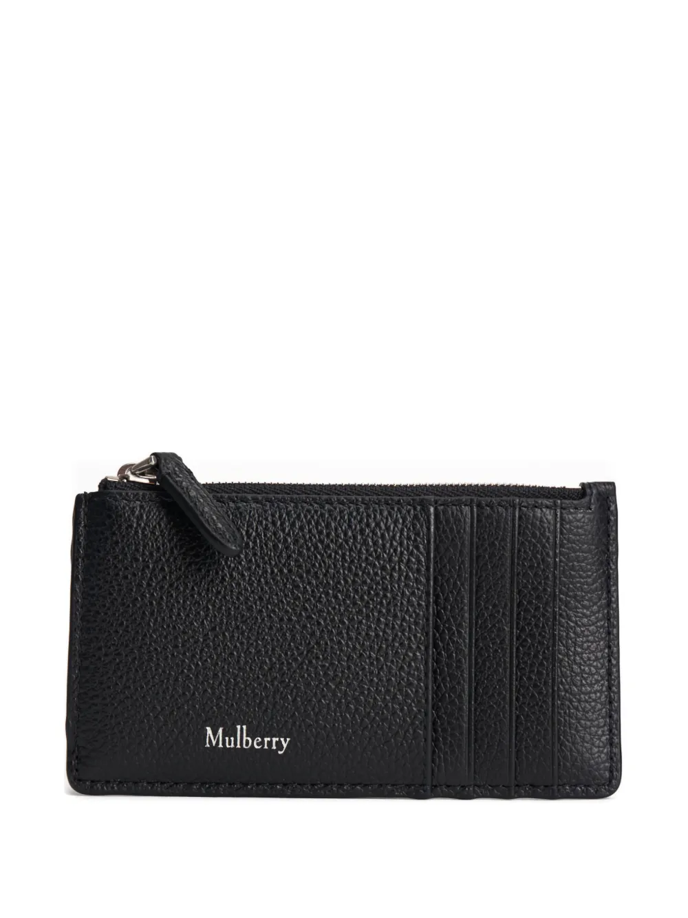 

Кошелек для карт на молнии Mulberry, черный