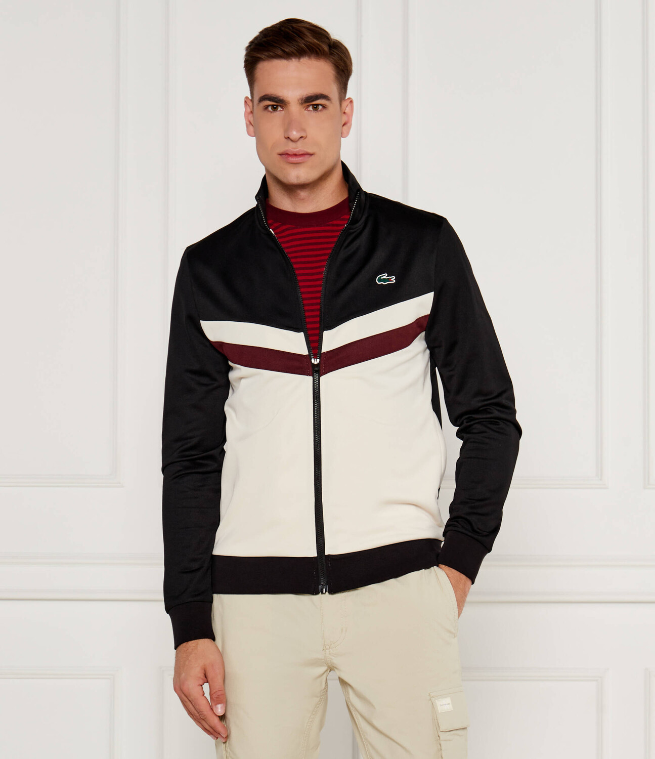 

Спортивная толстовка Lacoste Classic fit, темно-синий