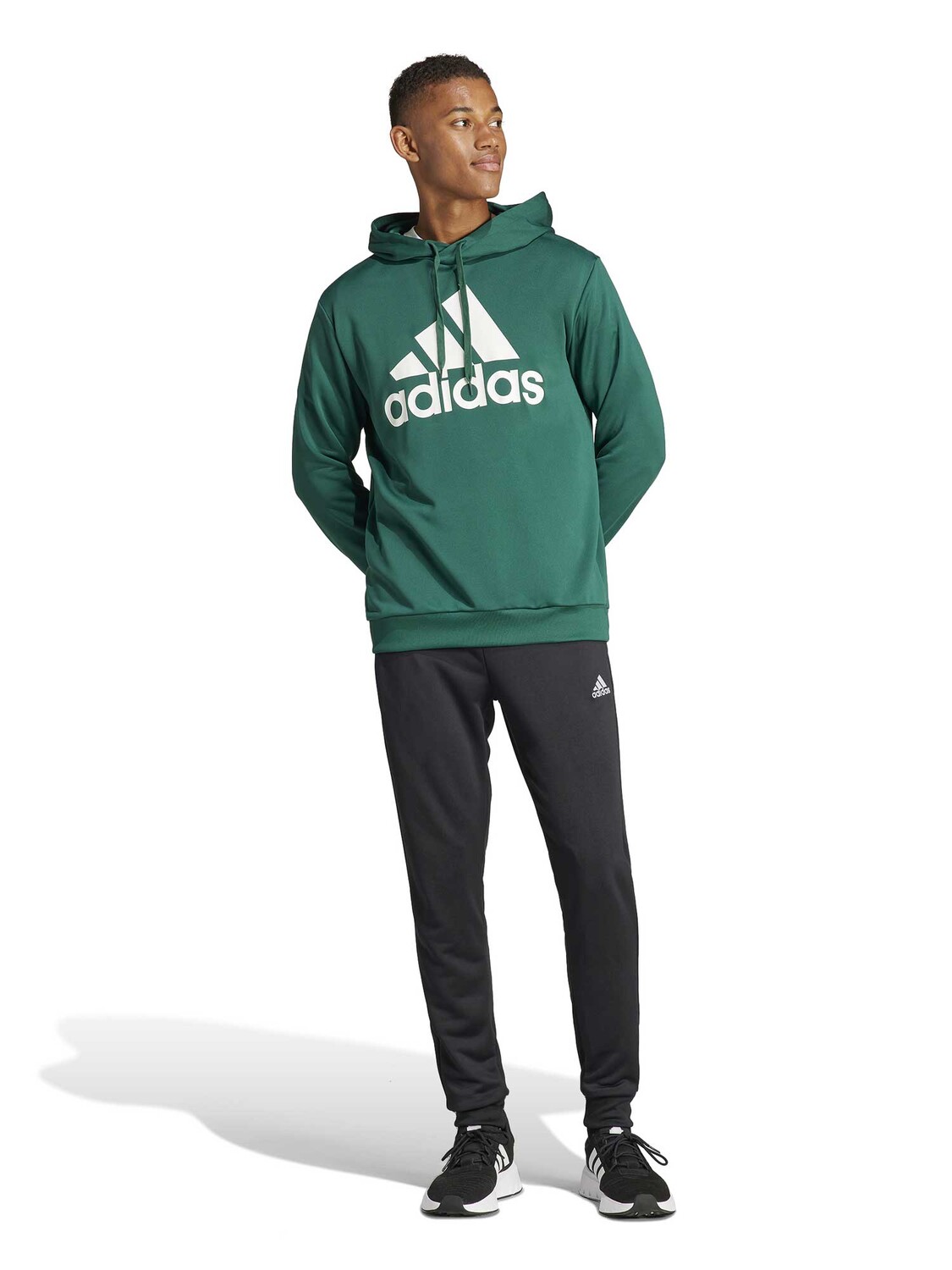 

Спортивный костюм Adidas Sportswear Sportswear French Terry Hooded, зеленый